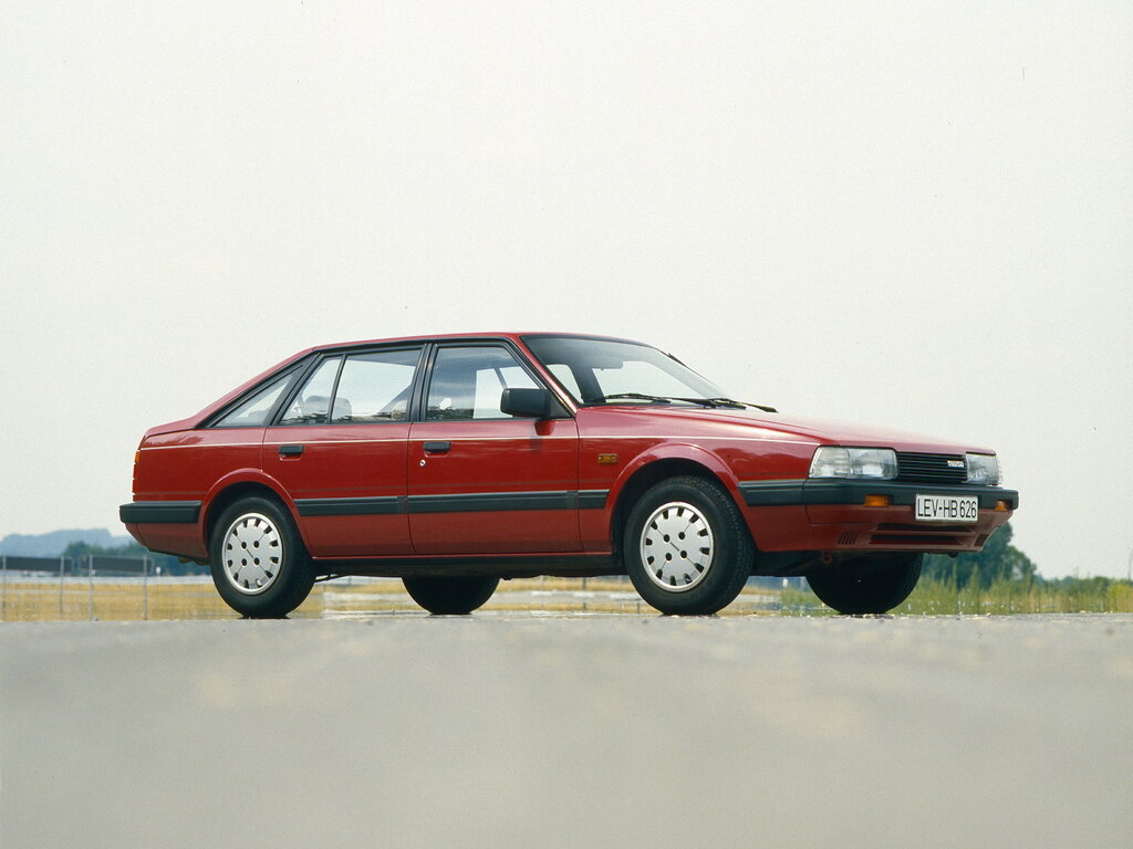 Mazda 626 (GC) 2 поколение, рестайлинг, лифтбек (05.1985 - 03.1987)